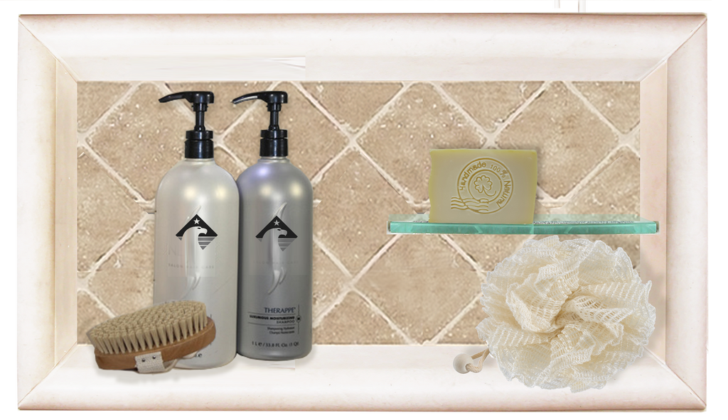 Designer Collection Horizontal Shampoo Shelf  Accessory - American Bath Factory