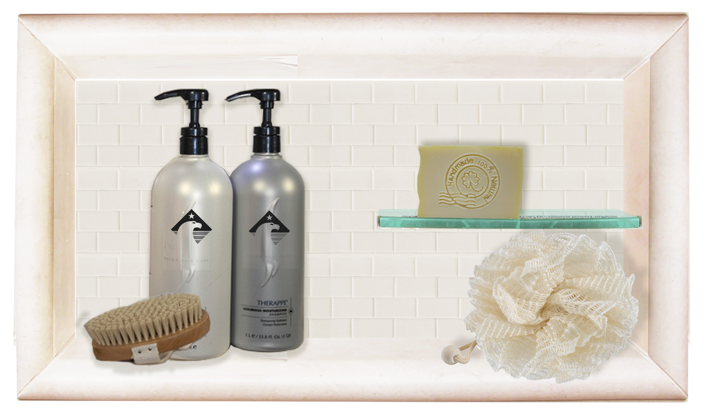 Designer Collection Horizontal Shampoo Shelf  Accessory - American Bath Factory