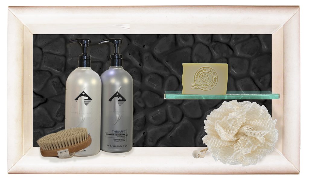 Designer Collection Horizontal Shampoo Shelf  Accessory - American Bath Factory