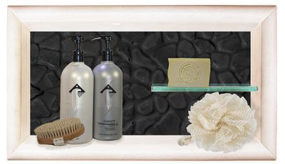 Designer Collection Horizontal Shampoo Shelf  Accessory - American Bath Factory