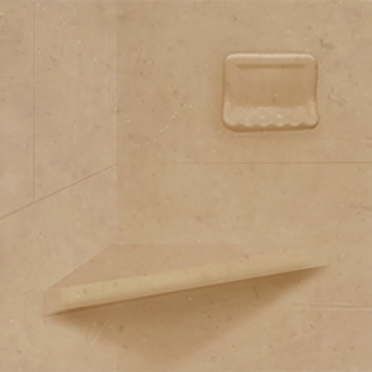 Sistine Stone Soap Dish  Shower Detail - American Bath Factory