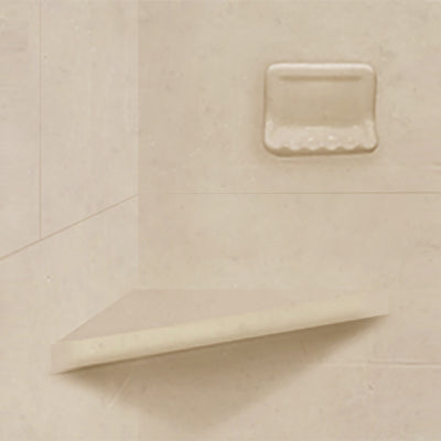 Sistine Stone Soap Dish  Shower Detail - American Bath Factory