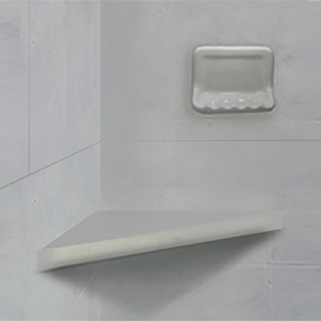 Sistine Stone Soap Dish  Shower Detail - American Bath Factory