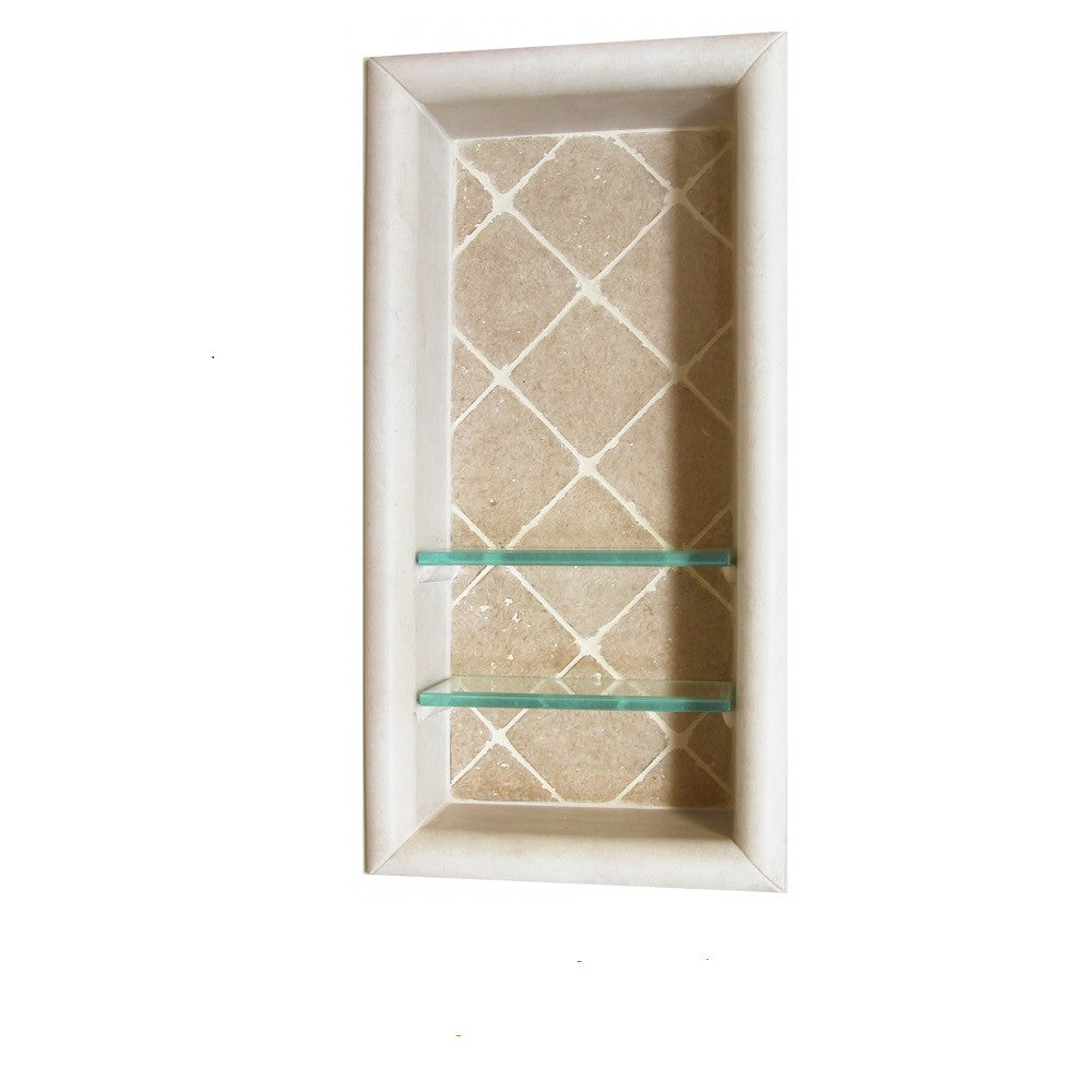 Add On Designer Collection Vertical Shampoo Shelf  Add On - American Bath Factory