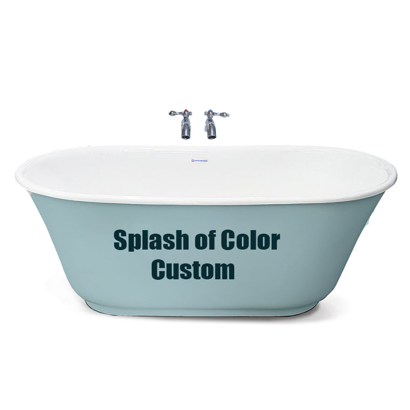 Modern tub 60" X 29" (Includes Faucet and Drain)