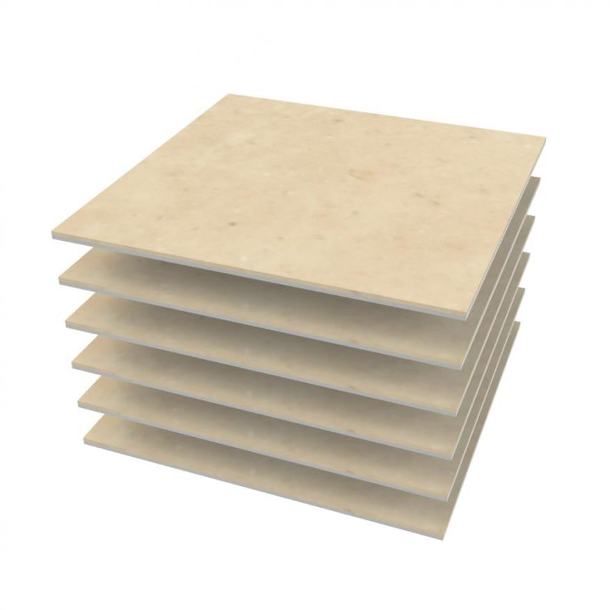 12" X 12" Sistine Stone Tile Kits  Shower Detail - American Bath Factory