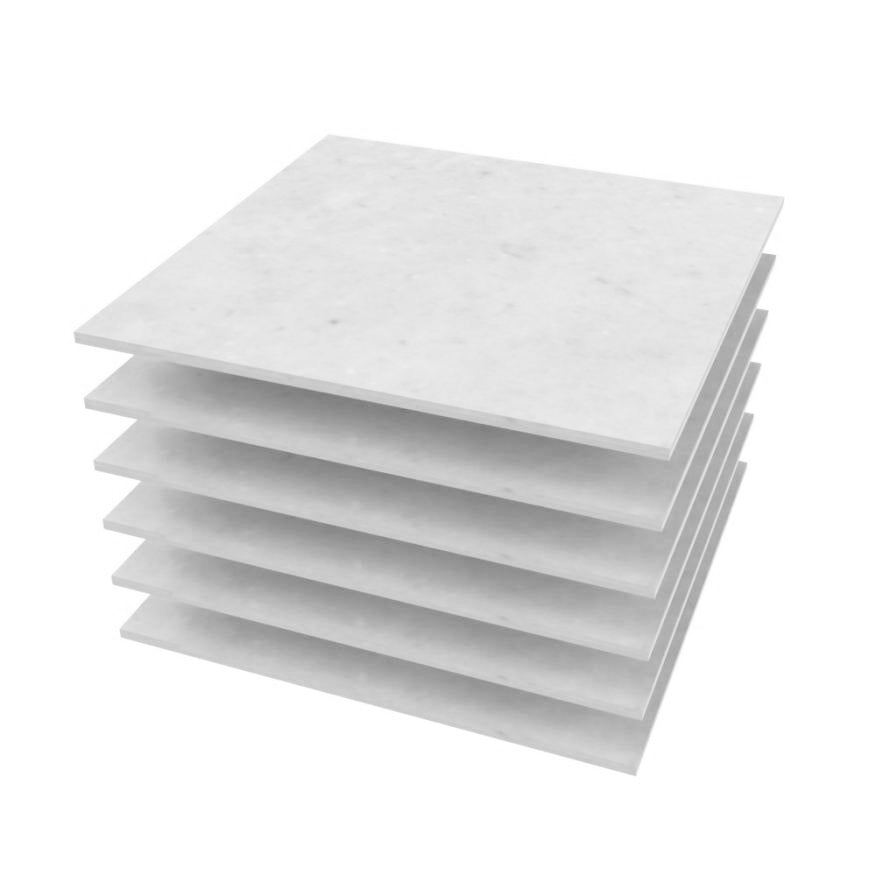 12" X 12" Sistine Stone Tile Kits  Shower Detail - American Bath Factory