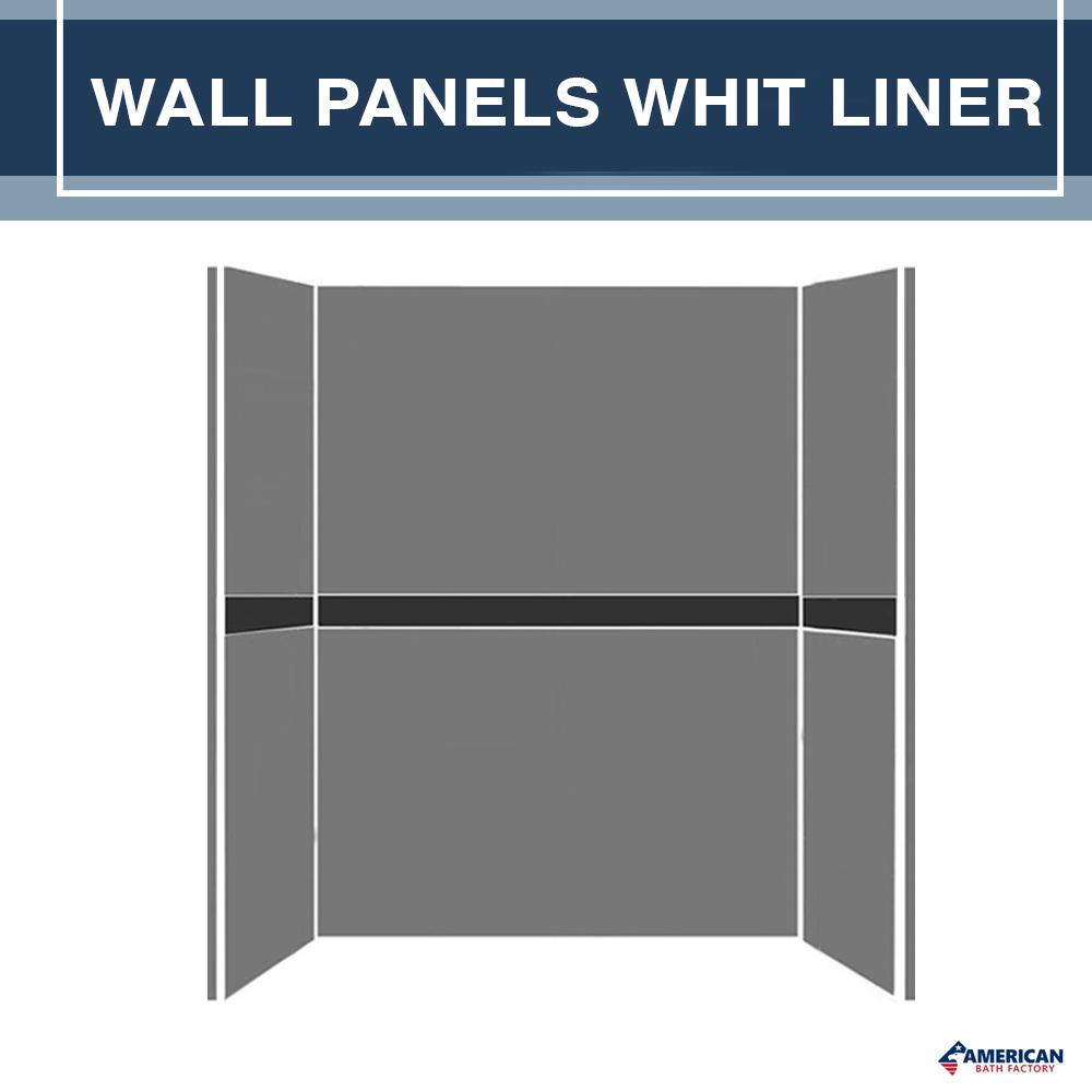 Freedom Grio Marble Classic Alcove Shower Enclosure Kit